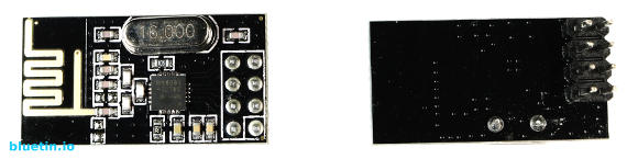 NRF24L01 2.4GHz Wireless Transceiver Modules Front and Back