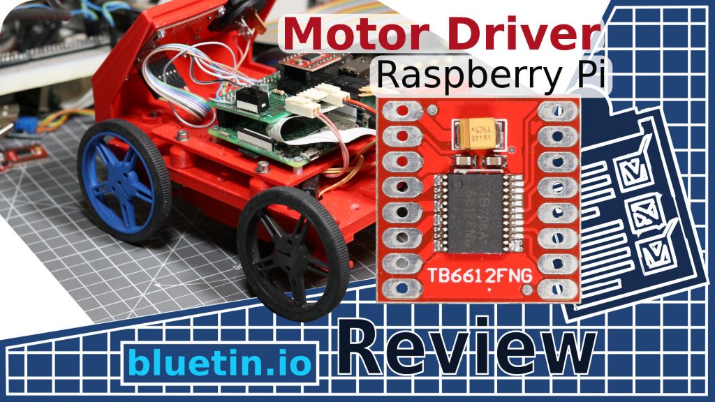 Motor Driver for Raspberry Pi Robot using the TB6612FNG