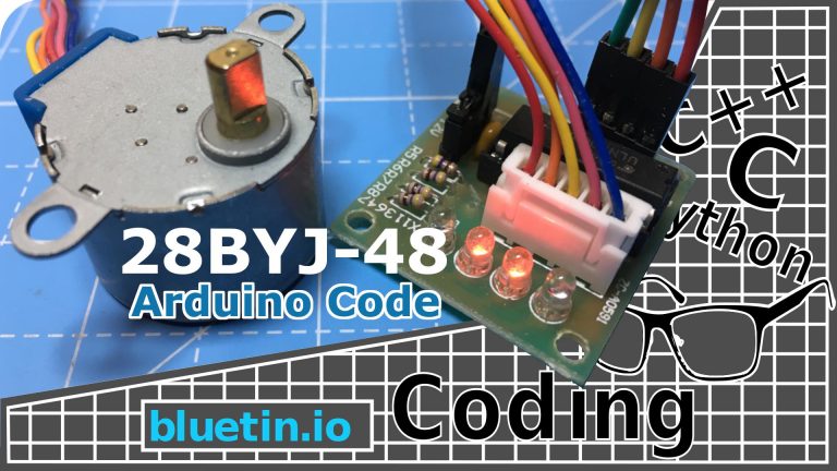 28BYJ-48 Stepper Motor With Driver Code For Arduino - Bluetin.io